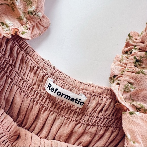 Reformation Morris Mini Floral Dress - Picture 8 of 10